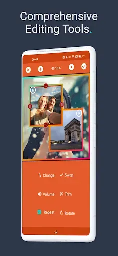Скриншот 4 — Video Collage Maker:Mix Videos