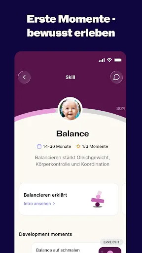 Скриншот 3 — momo Baby Entwicklung & Wissen