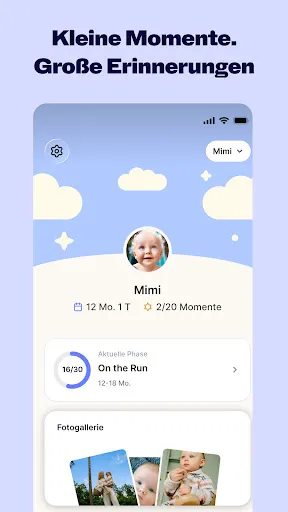Скриншот 6 — momo Baby Entwicklung & Wissen