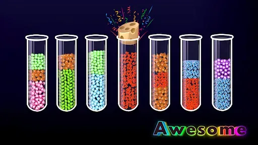 Скриншот 4 — Gems Sort - Color Sort Master