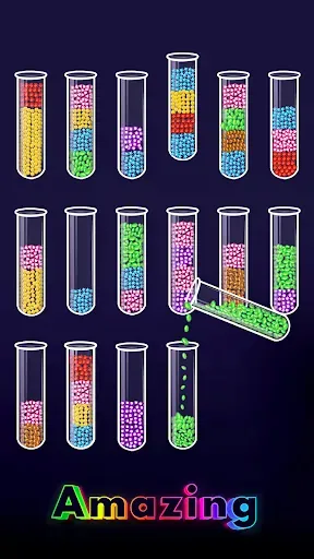 Скриншот 5 — Gems Sort - Color Sort Master