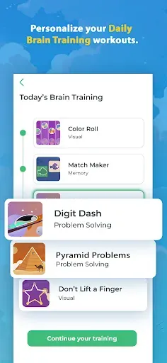 Скриншот 5 — Brainwell - Brain Training