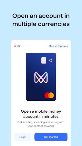 Скриншот 1 — Monese - A banking alternative