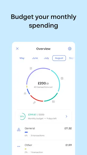 Скриншот 4 — Monese - A banking alternative