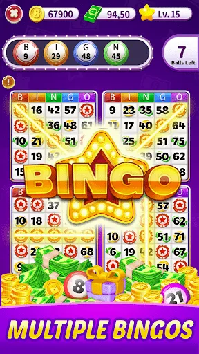 Скриншот 3 — Bingo Deluxe clash - Fun cash