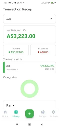 Скриншот 2 — My Money - Budget & Expenses