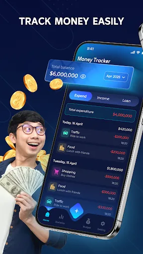 Скриншот 1 — Fast Budget - Money Tracker