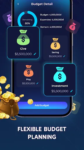 Скриншот 3 — Fast Budget - Money Tracker