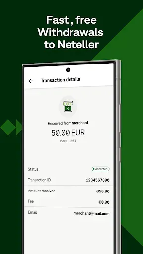 Скриншот 2 — Neteller – Fast Payments