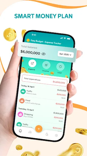 Скриншот 1 — Easy Budget - Expense Tracker