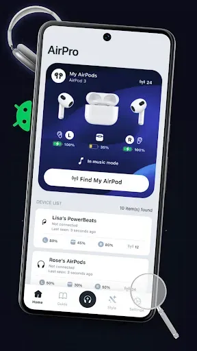 Скриншот 2 — AirPro: AirPod Tracker Finder