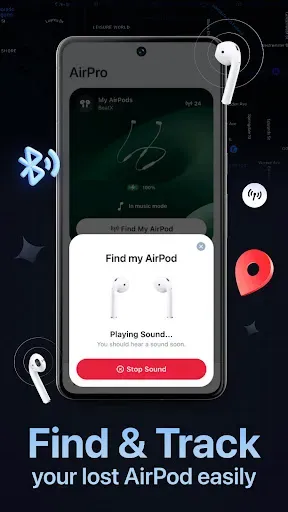 Скриншот 3 — AirPro: AirPod Tracker Finder