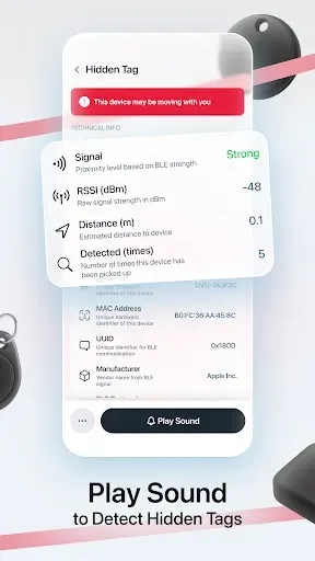 Скриншот 3 — Air Tag Detector: Find & Track