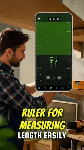 Скриншот 2 — Level Tool: Bubble Leveler Pro