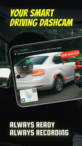 Скриншот 1 — DashCam Car Auto Record Camera