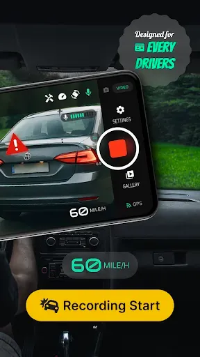 Скриншот 2 — DashCam Car Auto Record Camera