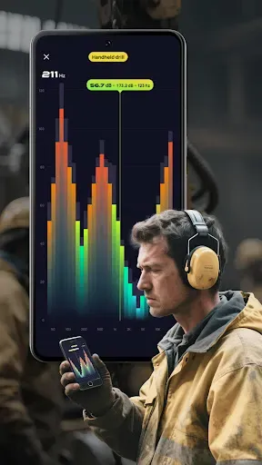 Скриншот 2 — Decibel Meter: dB Sound Meter