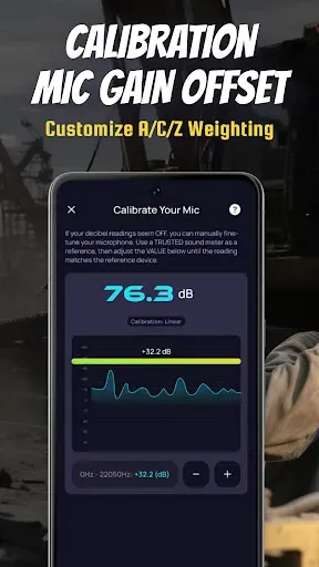 Скриншот 5 — Decibel Meter: dB Sound Meter