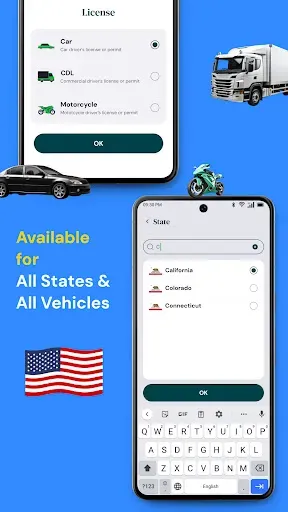 Скриншот 2 — DMV Permit Practice Test 2026