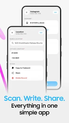 Скриншот 8 — NFC Pro: Tag Reader & Writer