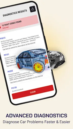 Скриншот 3 — OBD2 Car Scanner: Torque ELM