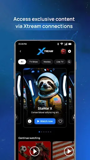 Скриншот 5 — IPTV Smart Player: Xtream Live