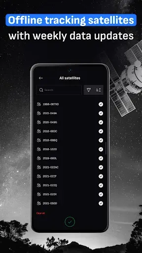 Скриншот 6 — Satellite Tracker ISS Live Map