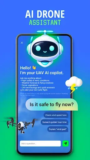 Скриншот 5 — Drone Forecast: Map & Weather
