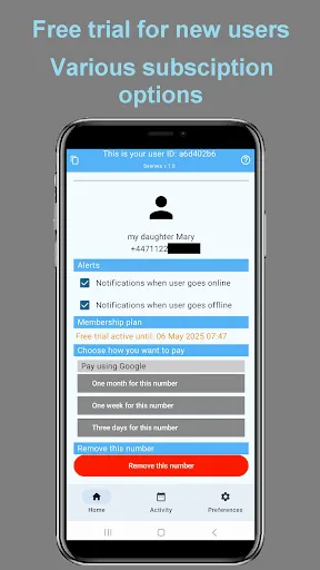 Скриншот 3 — Seenwa Online LastSeen Tracker