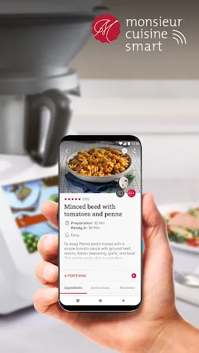 Скриншот 1 — Monsieur Cuisine App