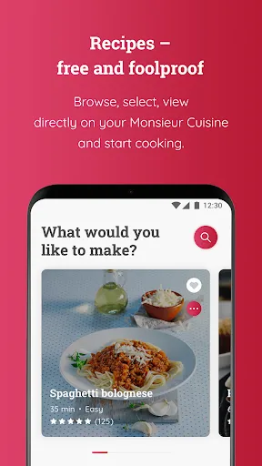 Скриншот 2 — Monsieur Cuisine App