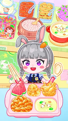 Скриншот 1 — ASMR Mukbang Master: Food DIY