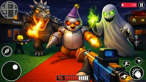 Скриншот 5 — Monster Survival:Night Shooter