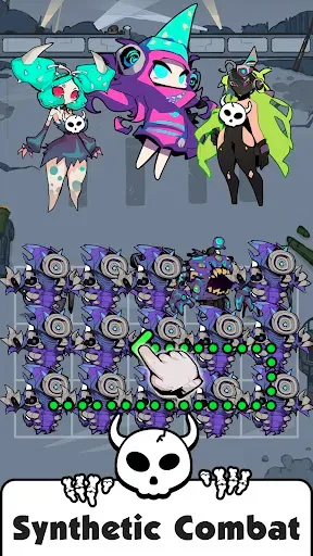 Скриншот 2 — Monster War: Стратегия Героя