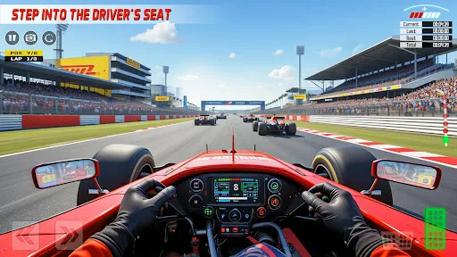 Скриншот 1 — Real Formula Car Racing Games