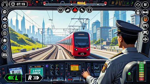 Скриншот 3 — City Train: Train wali games