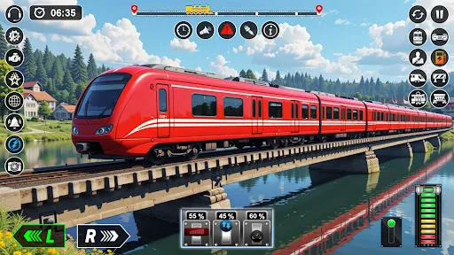Скриншот 4 — City Train: Train wali games