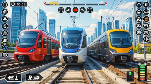 Скриншот 6 — City Train: Train wali games