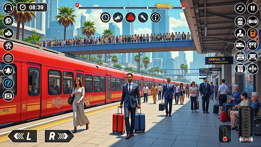 Скриншот 7 — City Train: Train wali games