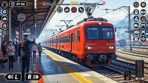Скриншот 8 — City Train: Train wali games
