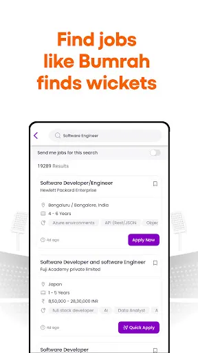 Скриншот 2 — foundit (Monster) Job Search