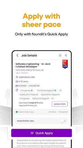 Скриншот 4 — foundit (Monster) Job Search