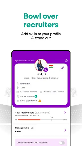 Скриншот 6 — foundit (Monster) Job Search