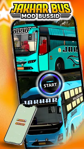 Скриншот 1 — Jakhar Bus Mod Bussid