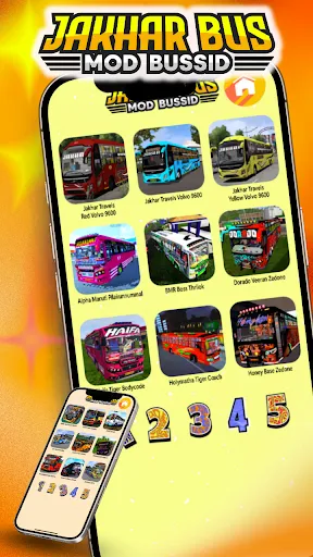 Скриншот 2 — Jakhar Bus Mod Bussid
