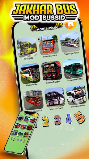 Скриншот 3 — Jakhar Bus Mod Bussid