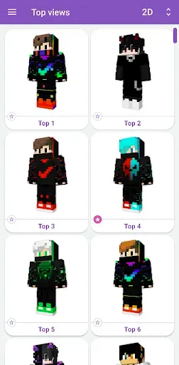 Скриншот 6 — PvP Skins for Minecraft PE