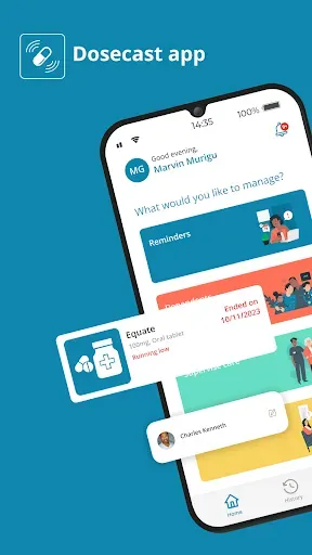 Скриншот 1 — Dosecast - Pill Reminder App