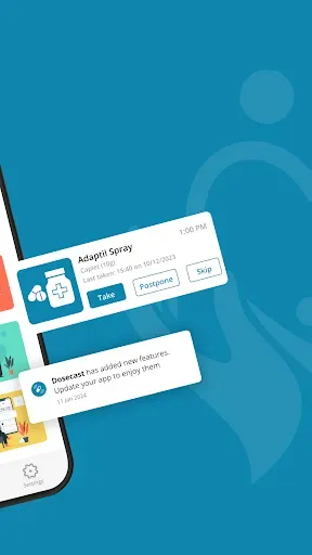 Скриншот 2 — Dosecast - Pill Reminder App