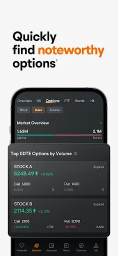 Скриншот 3 — moomoo: Investing & Trading